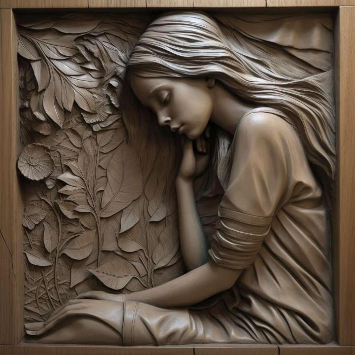 نموذج ثلاثي الأبعاد لآلة CNC 3D Art 